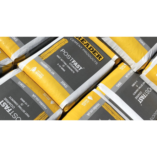 20KG Postcrete Bags, Fencing Products Staffordshire Garden Supplies